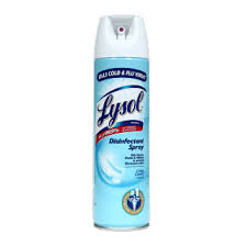 Lysol cleaning